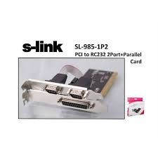 S-LINK SL-985-1P2 PCI SERIAL 2PORT+PARALEL 1PORT